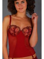 Корсет с мягкой чашкой Samanta Vejla 042 Бордо