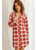 Ночная рубашка Taro Celine 2583 Красно-белый