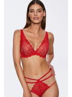 Комплект Kinga Mind Love - бюстгальтер push up PU-795 и бразилианки B-795/2 Красно-телесный