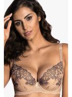 Бюстгальтер push up Ewa Bien Carla B214 Золотой-гранатовый