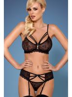 Комплект Obsessive 818-SEG-1 set Черный Комплект Obsessive 818-SEG-1 set Черный