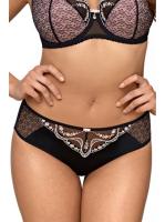 Полные трусики Ava Say It AV 1802  Черно-лиловый