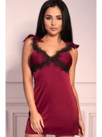 Комплект LivCo Corsetti Lucami Вишнево-черный Комплект LivCo Corsetti Lucami Вишнево-черный