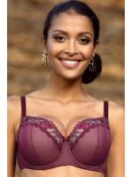 Бюстгальтер полумягкий Dama Kier Imman Бургундово-бежевый