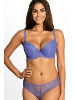 Комплект Ewa Bien Isabel - бюстгальтер push up B214 и бразилианки C322 Небесно-фиолетовый