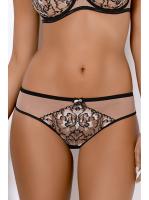 Полные трусики Ewa Bien Marcia C100 Черно-бежевый