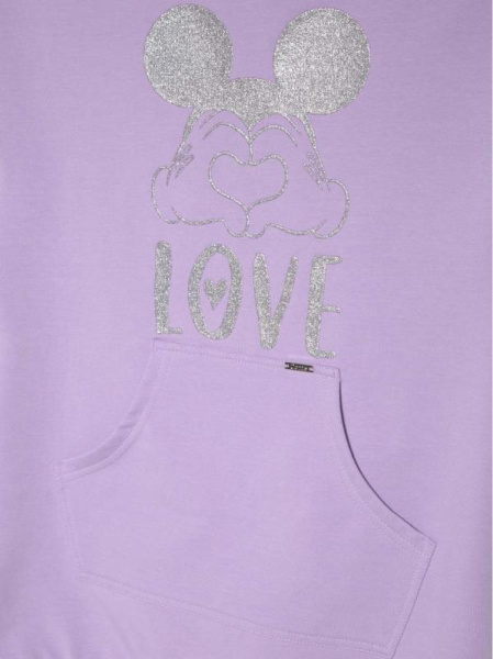 Хлопковая туника с мерцающим рисунком Disney 955