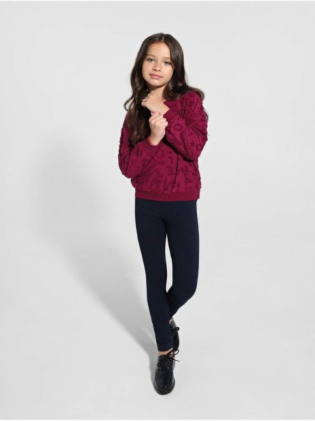 Ультрамягкий свитшот из фактурного трикотажа DD 1075