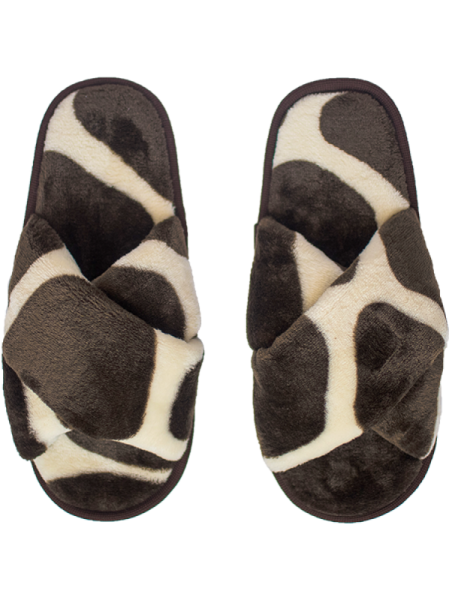 Туфли дом. жен. арт. 05т-504 Slippers, р.39-40, Темн. Ассорти Туфли дом. жен. арт. 05т-504 Slippers, р.39-40, Темн. Ассорти