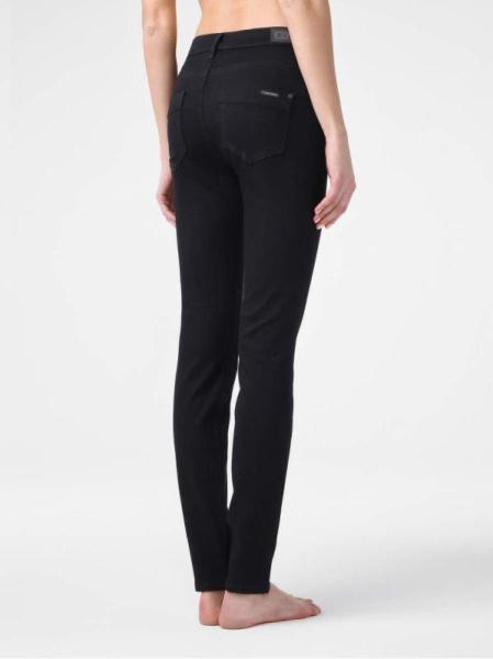 Моделирующие джинсы skinny Premium Stay Black с высокой посадкой CON-185 Lycra Моделирующие джинсы skinny Premium Stay Black с высокой посадкой CON-185 Lycra
