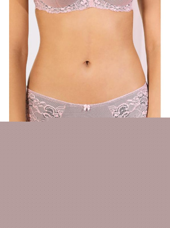 Полные трусики Dama Kier Emily Розово-графитовый