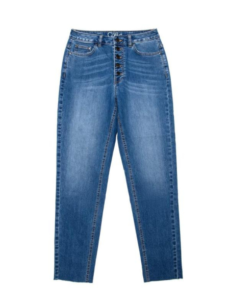 Eco-friendly джинсы Mom Fit с высокой посадкой CON-189 Eco-friendly джинсы Mom Fit с высокой посадкой CON-189