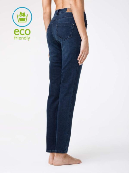Eco-friendly джинсы c эффектом мгновенная коррекция живота CON-136 Eco-friendly джинсы c эффектом мгновенная коррекция живота CON-136