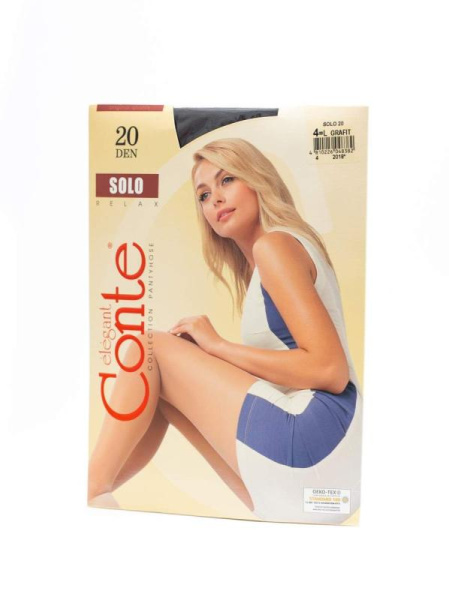 Колготки с шортиками Solo 20, р.2, Grafit Колготки с шортиками Solo 20, р.2, Grafit