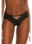 Полные трусики Kinga Sara P-925/3 Черно-телесный || Полные трусики Kinga Sara P-925/3 Черно-телесный