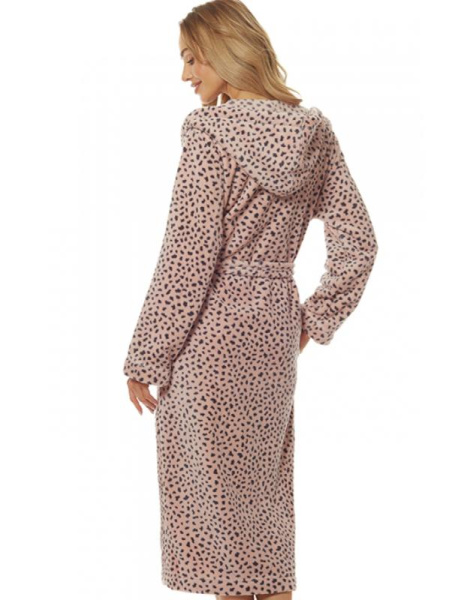 Халат L&L 2117 Secret Розовый-мокко