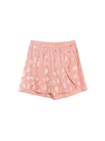 Шорты для дома из ультрамягкой вискозы премиального качества LUX LOUNGEWEAR LHW 1001 || Шорти піжамні жін. CE LUX LOUNGEWEAR LHW 1001, р.170-98, grey-lilac