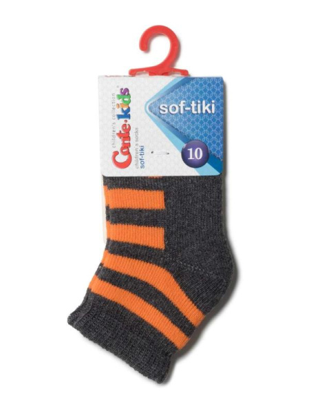 Носки дет. CK SOF-TIKI 7С-46СП, р.8, 210 темно-серый-оранжевый Носки дет. CK SOF-TIKI 7С-46СП, р.8, 210 темно-серый-оранжевый