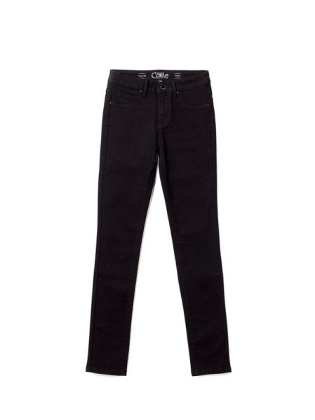 Моделирующие черные Джинсы Skinny с высокой посадкой CON-96 Lycra Моделирующие черные Джинсы Skinny с высокой посадкой CON-96 Lycra
