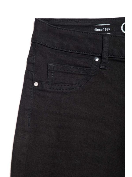 Моделирующие черные Джинсы Skinny с высокой посадкой CON-96 Lycra Моделирующие черные Джинсы Skinny с высокой посадкой CON-96 Lycra