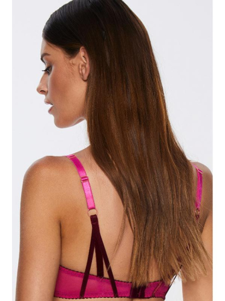 Бюстгальтер push up Kinga Love Promise PU-791 Малиново-фиолетовый