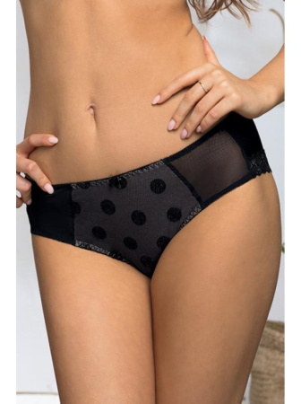 Полные трусики Dama Kier Amiranda Черно-графитовый