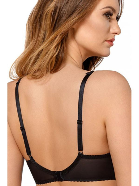 Бюстгальтер push up Kinga Passion PU-561 Черно-малиновый Бюстгальтер push up Kinga Passion PU-561 Черно-малиновый