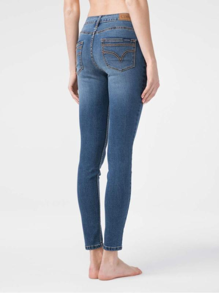 Ультракомфорные eco-friendly джинсы skinny со средней посадкой CON-182 Ультракомфорные eco-friendly джинсы skinny со средней посадкой CON-182