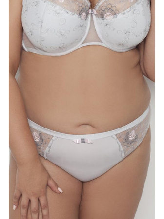 Полные трусики Samanta Flora B400 Пепельно-розовый