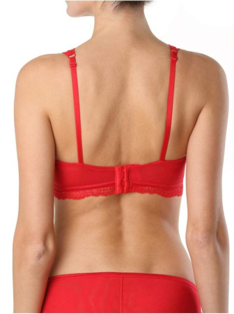 Бралетт ROMANTIQUE RB7079 || Бюстгалтер CE ROMANTIQUE RB7079, р.75A, червоний