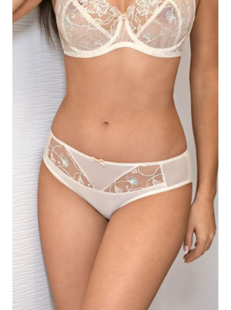 Полные трусики Dama Kier Rafaella Экри-бирюза