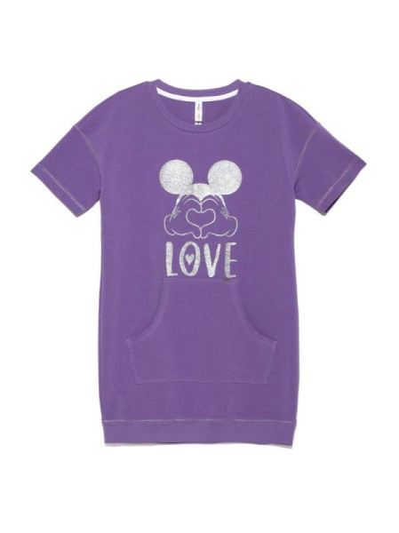 Хлопковая туника с мерцающим рисунком Disney 953 Хлопковая туника с мерцающим рисунком Disney 953