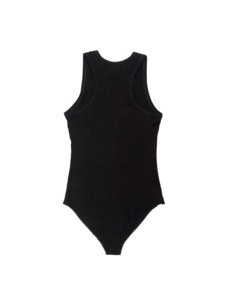 Боди в рубчик с застежкой на декоративных кнопках LBD 1135