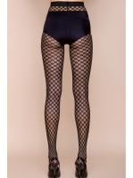 Колготки Gabriella Beth 30 den без трусиковой части Черный