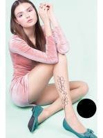 Колготки Gabriella Sarah 20 den без трусиковой части Черный