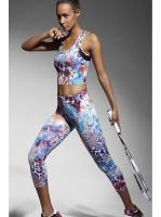 Леггинсы Bas Black Caty 70 спортивные 200 den  Бело-голубой