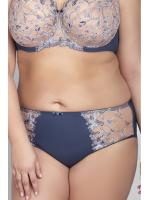 Полные трусики Samanta Adora B400 Сине-бежевый