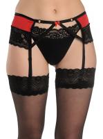 Пояс ORO CNT-406 Черно-красный