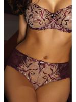 Полные трусики Ewa Bien Jasmin C124 Бургундово-бежевый Полные трусики Ewa Bien Jasmin C124 Бургундово-бежевый