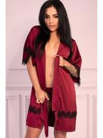 Комплект LivCo Corsetti Aresmina Вишнево-черный