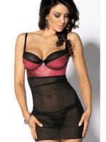 Комплект Kinga Desire I N-128  Черно-вишневый