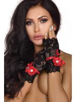 Перчатки LivCo Corsetti Gloves Model 14 Черно-красный