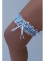 Подвязка Julimex Marsylia PW 29 Бело-голубой