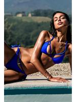 Купальник раздельный Obsessive Costarica - бюст с мягкой чашкой и стринги Синий