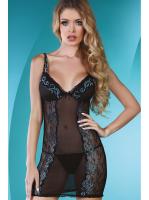 Комплект LivCo Corsetti Muriel Черно-бирюзовый