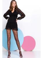 Колготки Gabriella Eva 20 den без трусиковой части  Черный