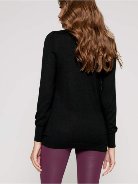 Экстрамягкий джемпер с декоративной сборкой LDK 067