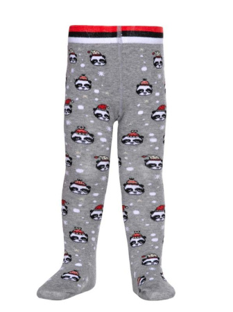 Колготки дитячі Conte Kids NEW YEAR 19С-95/1СП, р. 80-86 (14), 554 сірий