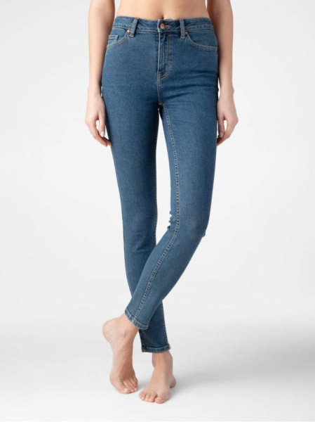 Моделирующие джинсы skinny с высокой посадкой CON-275