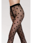 Колготки с узором GATTA Funny 07, 3, nero(чёрный) || Колготки с узором GATTA Funny 07, 3, nero(чёрный)